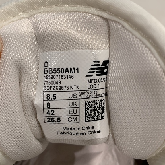 Aime Leon Dore ALD/New Balance 550 Size 8.5 - Picture 13 of 13